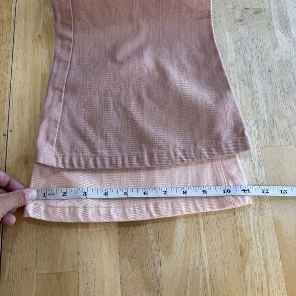 Tunnel Vision Marsha Flare Pants Heart Pockets 70s Twill Cotton Lightweight - Picture 10 of 12